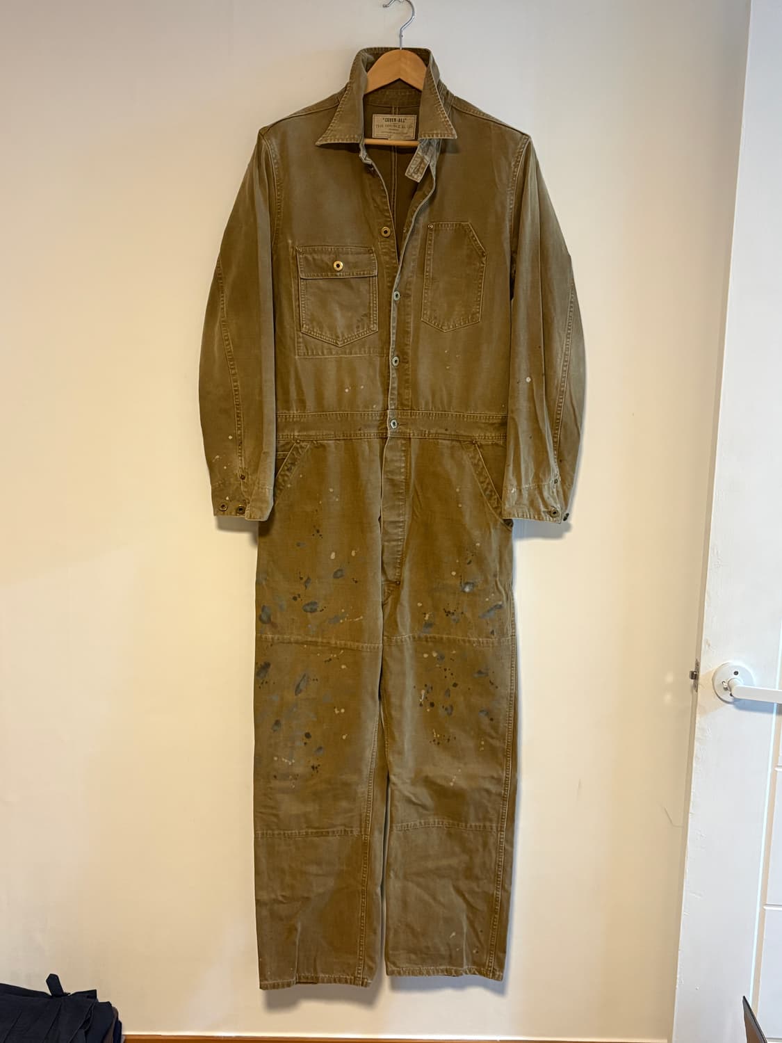 RRL 더블알엘 덕캔버스 더블니 커버올 점프슈트 상품이미지2