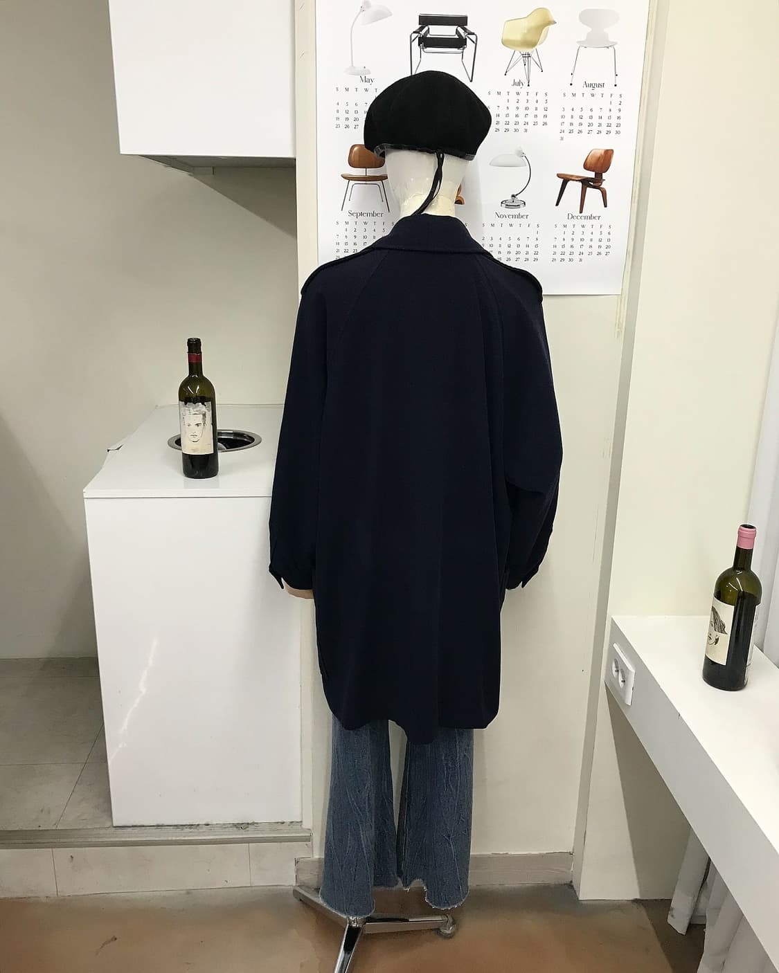 버버리 캐시미어 금장 더블 코트 상품이미지10