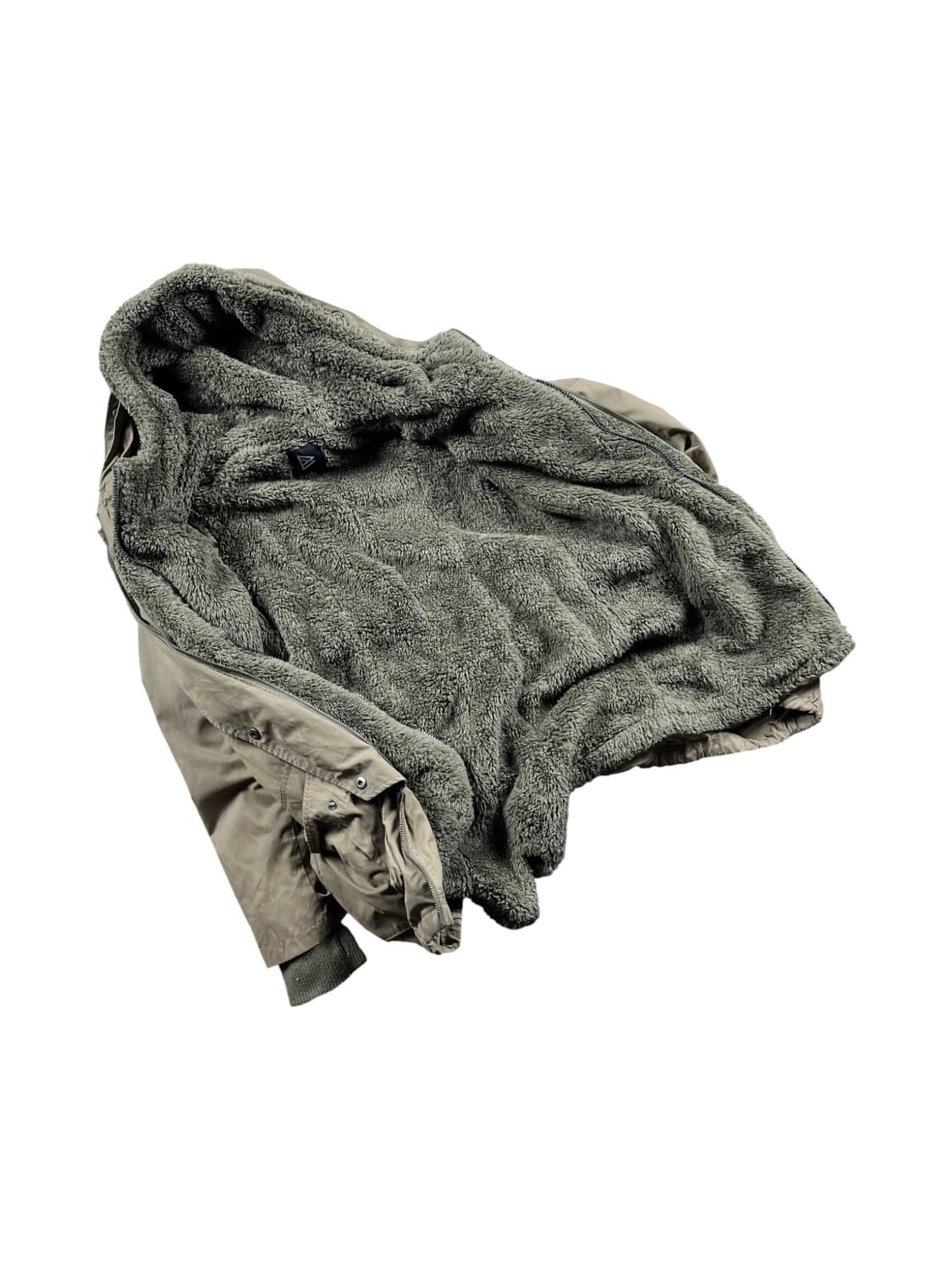 Vintage 카키 컬러 야상  상품이미지5