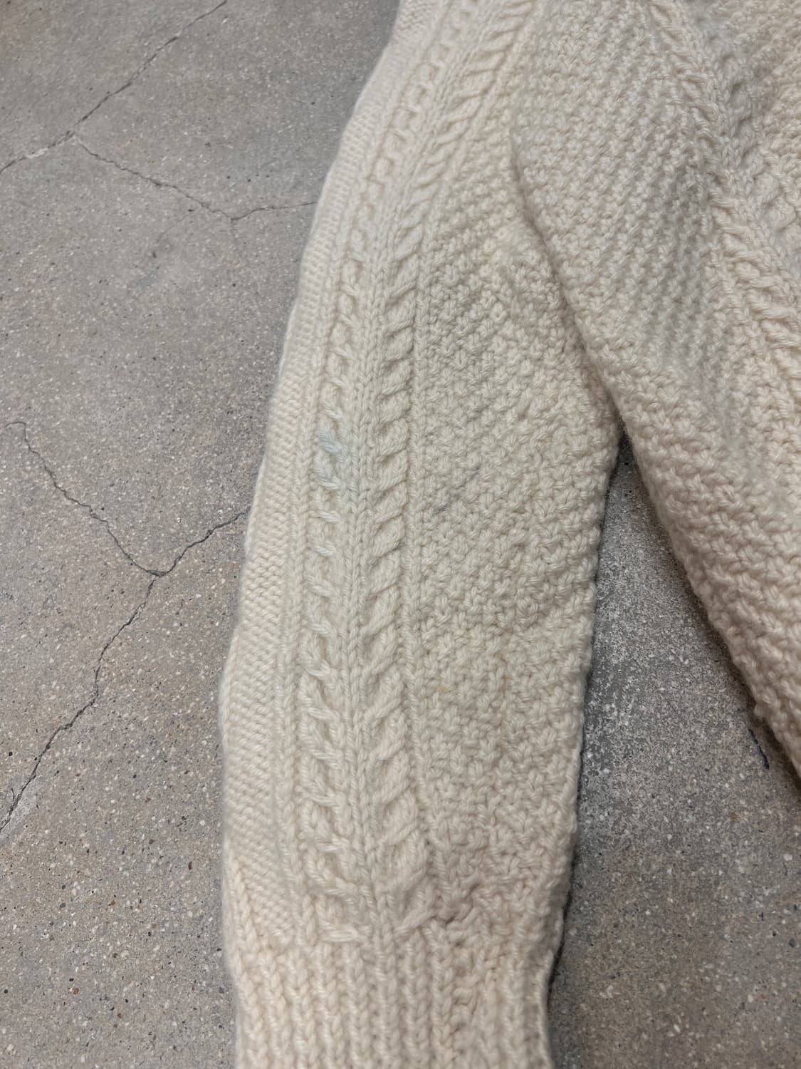 유럽 빈티지  피셔맨 니트 상품이미지5