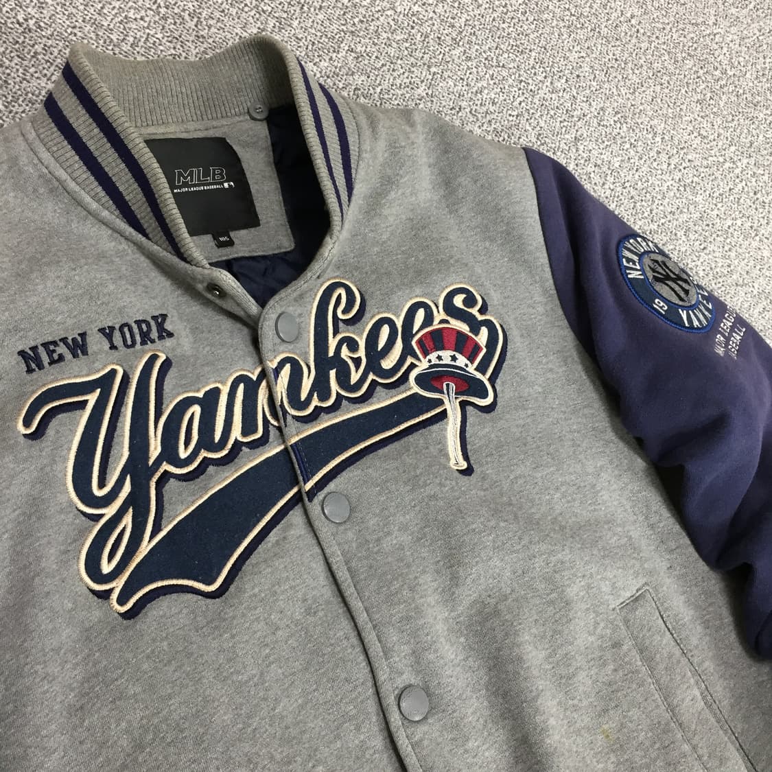 <MLB 뉴욕 양키스 올드스쿨 자켓> No.1632 상품이미지7