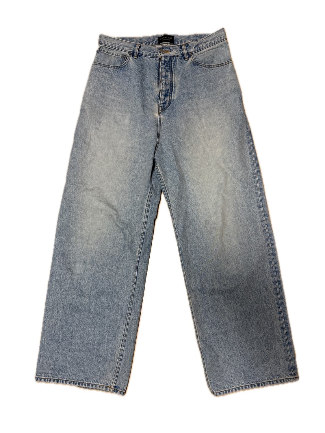 발렌시아가 풀업 배기 데님 상품이미지1