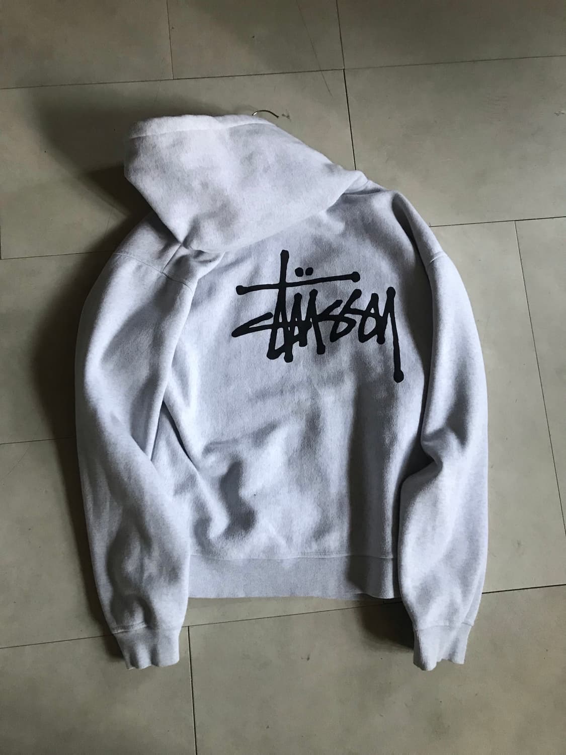 스투시 오버핏 멜란지 후드티 상품이미지8