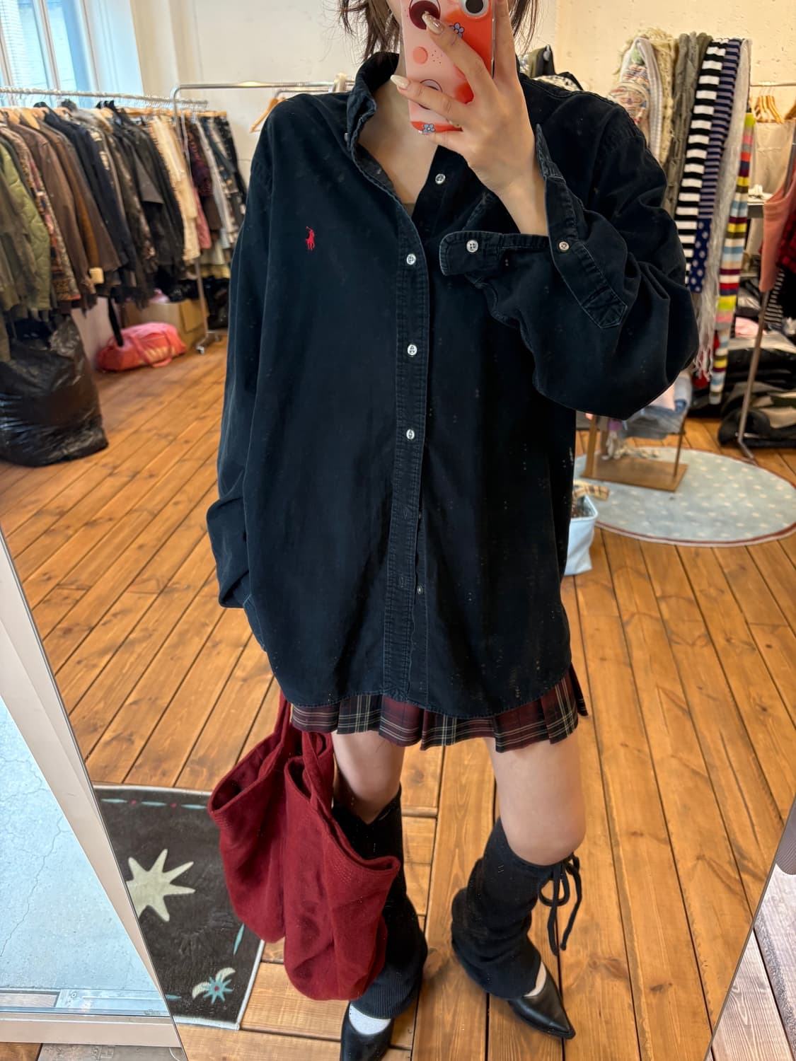 폴로 코듀로이 셔츠 상품이미지3