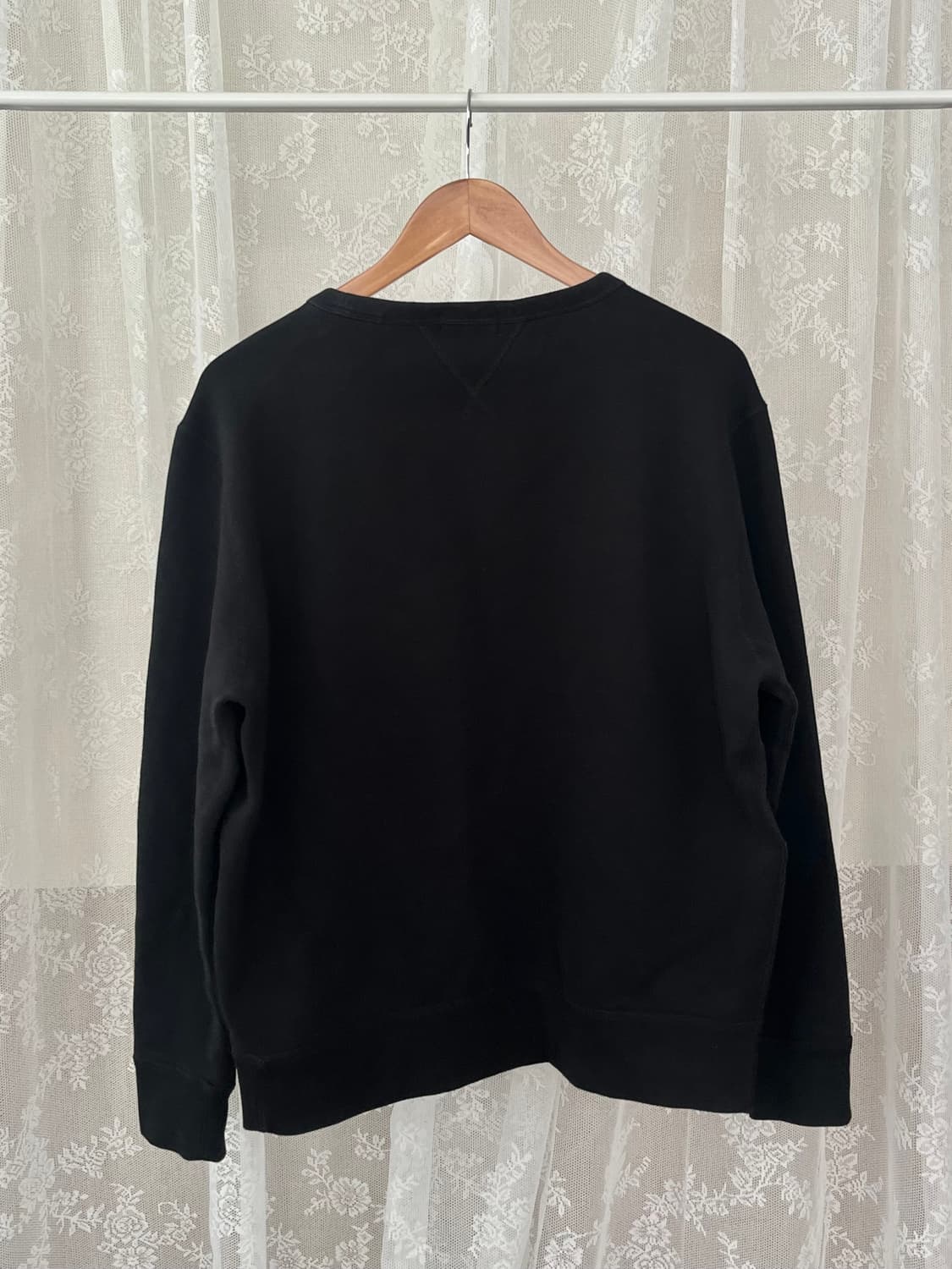 L) 폴로 랄프로렌 기모 맨투맨 블랙 상품이미지2