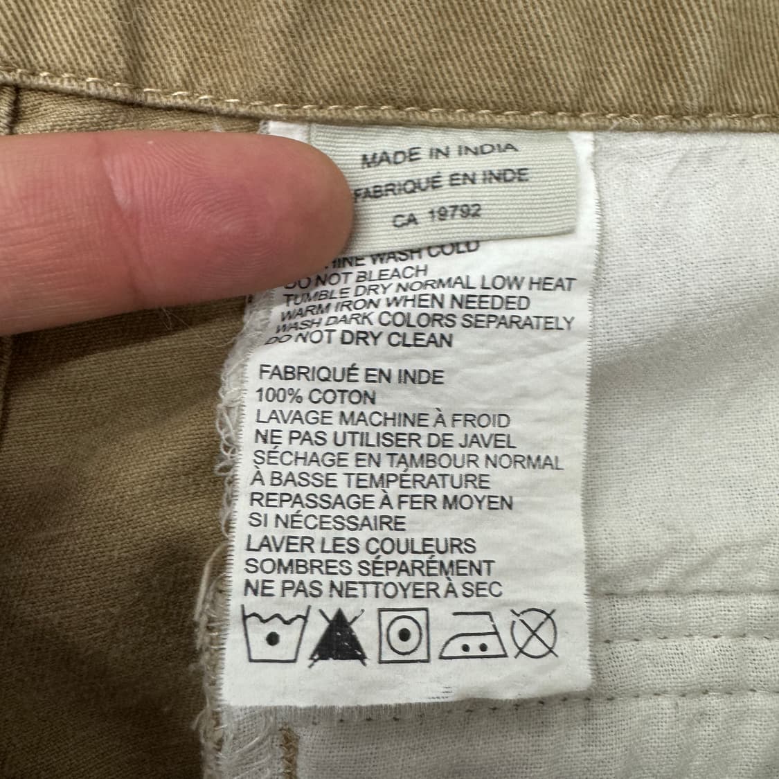 팀버랜드 OG 와이드 워크 카고팬츠 상품이미지10