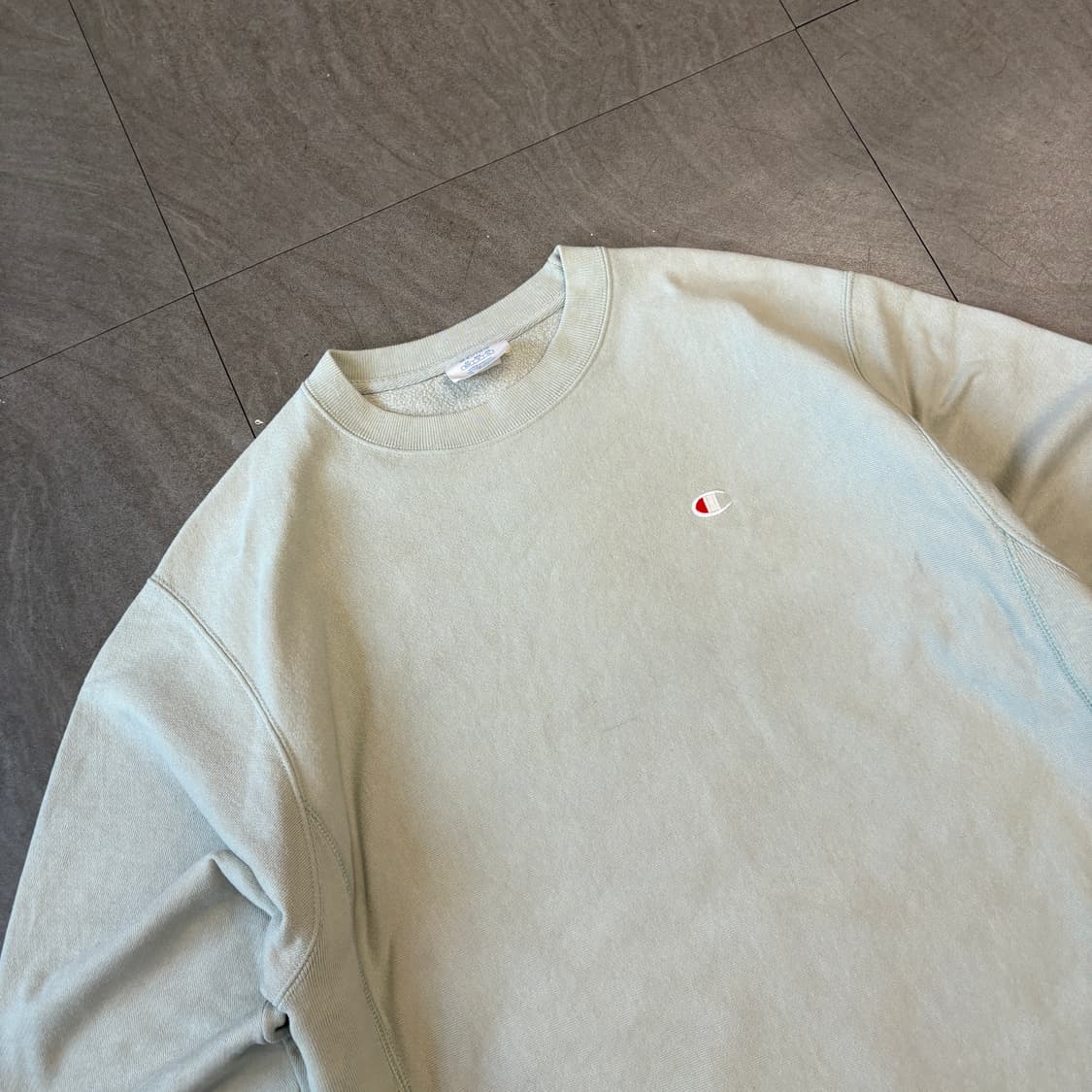 챔피온 정품 리버스위브 민트 스웻 셔츠  상품이미지2