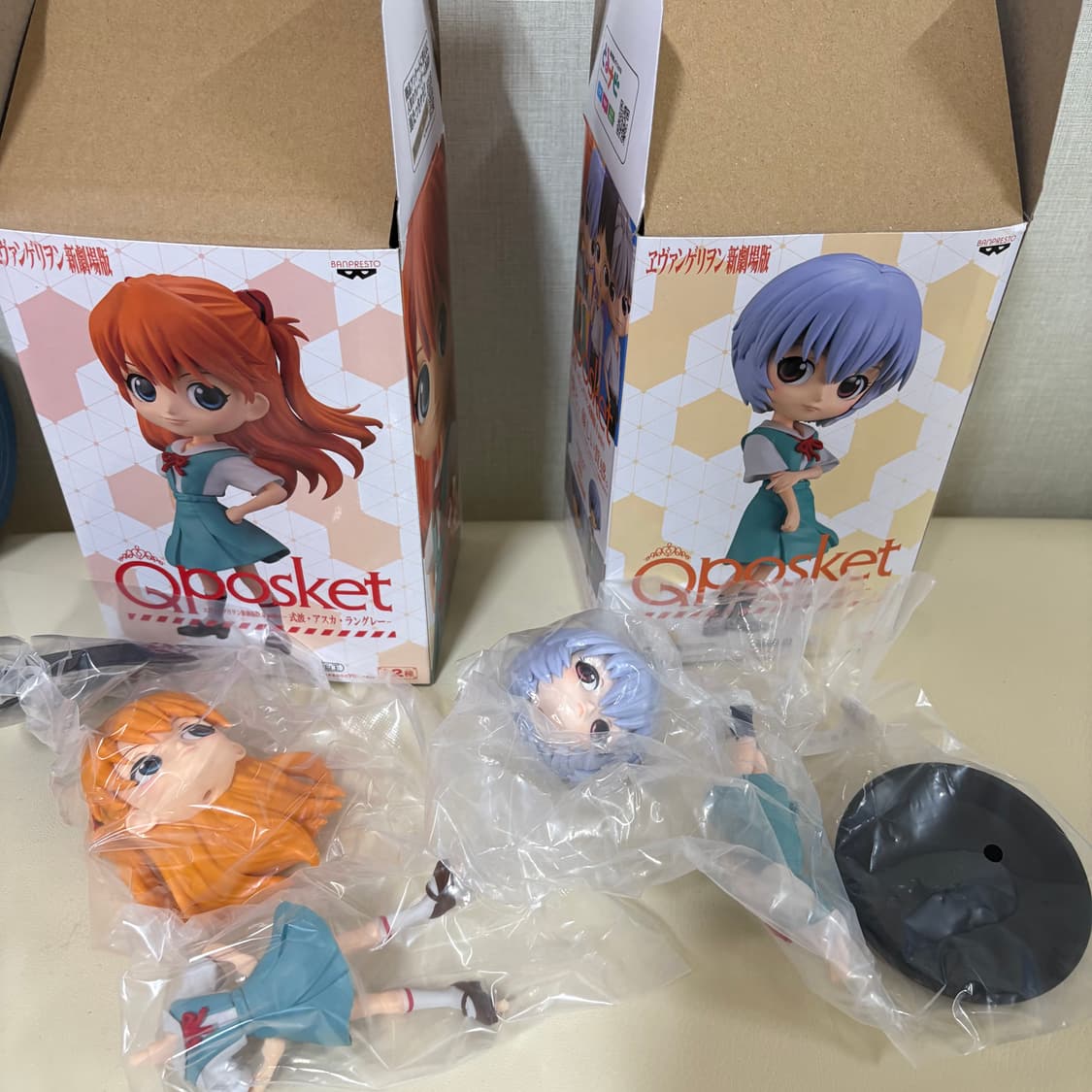 큐포스켓 에반게리온 아스카, 레이 B컬러 일괄 상품이미지3