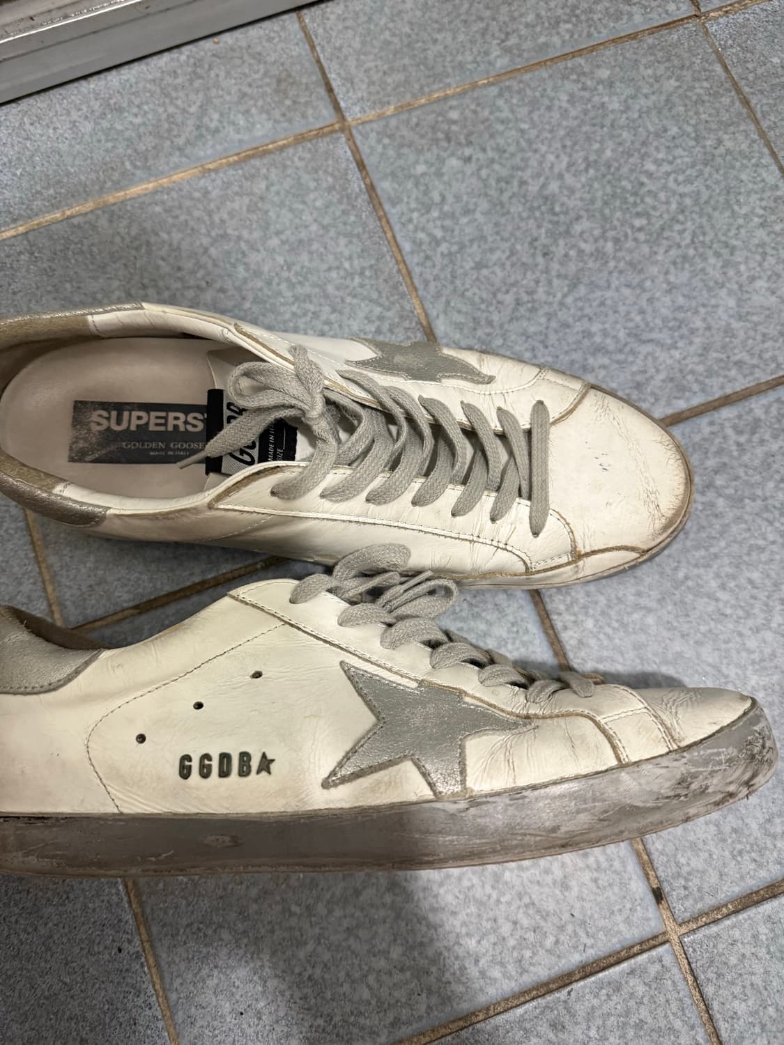 골든구스 화이트 실버탭 43 상품이미지3