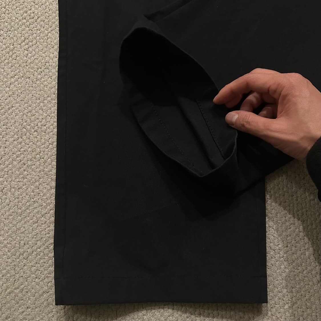 잼스톤 스터드 블랙 팬츠 상품이미지8