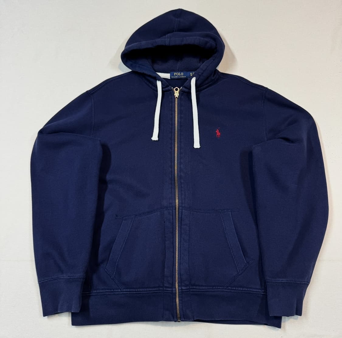 XL) 폴로 랄프로렌 두산 써멀 후드집업 네이비 상품이미지1