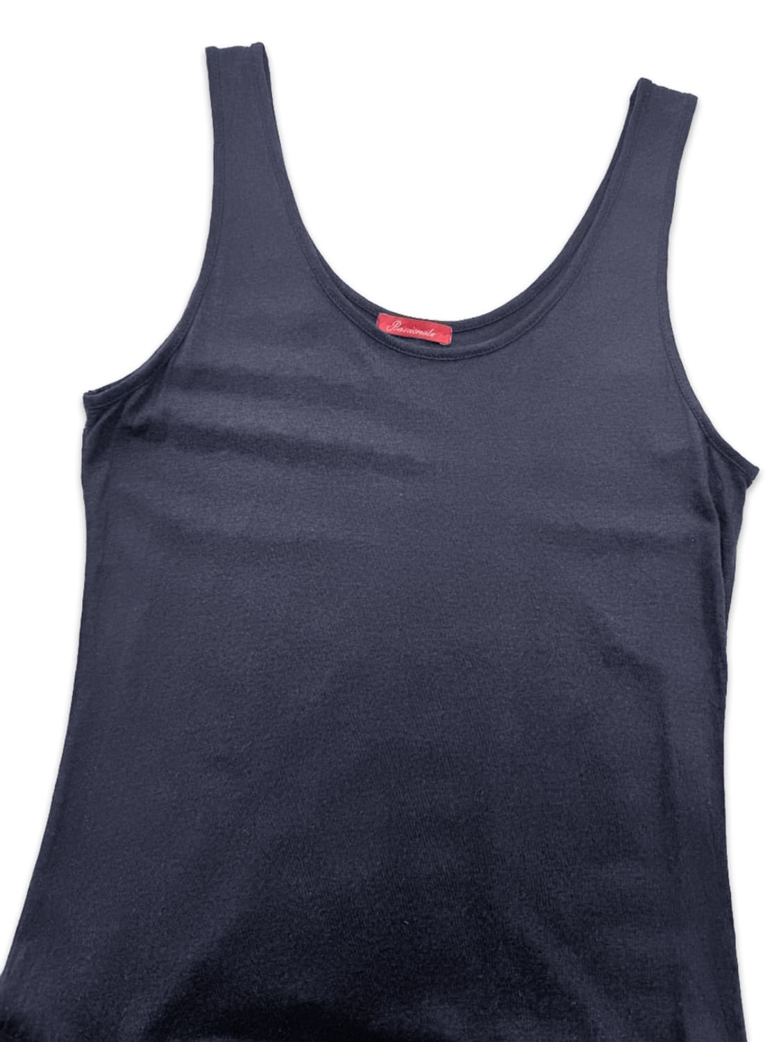 빈티지 네이비 프릴 레이어드 미디 원피스 상품이미지2