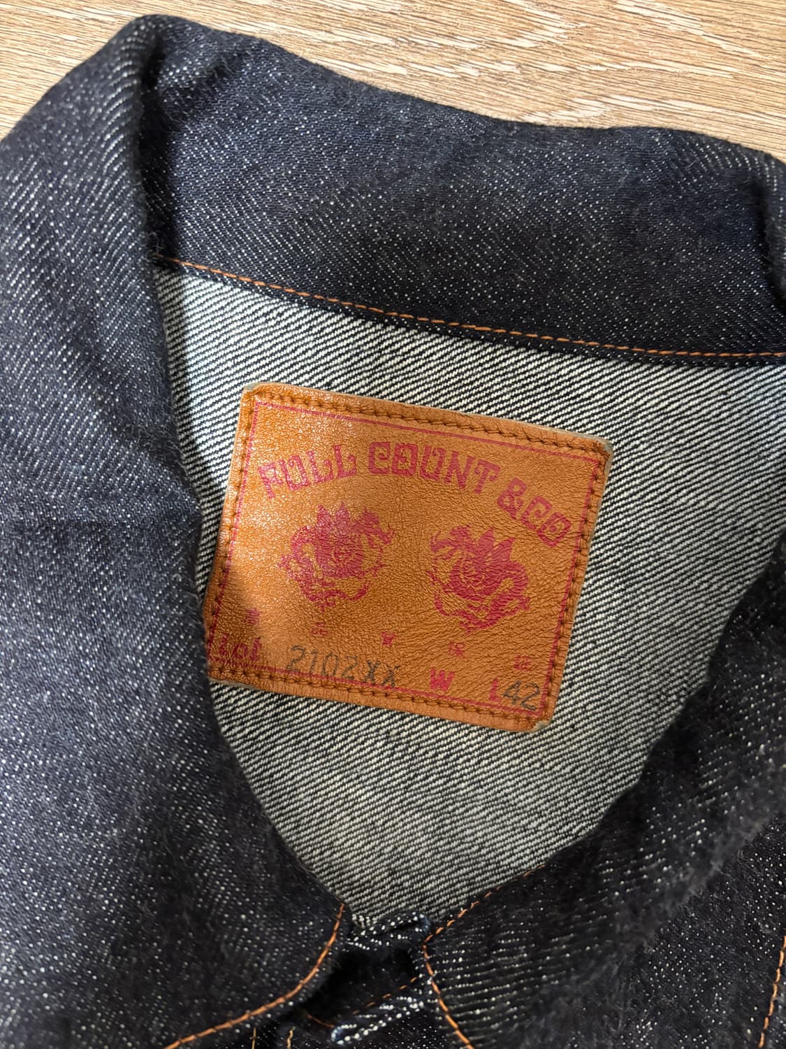 [42]풀카운트 2102xx 청자켓 판매. 상품이미지2