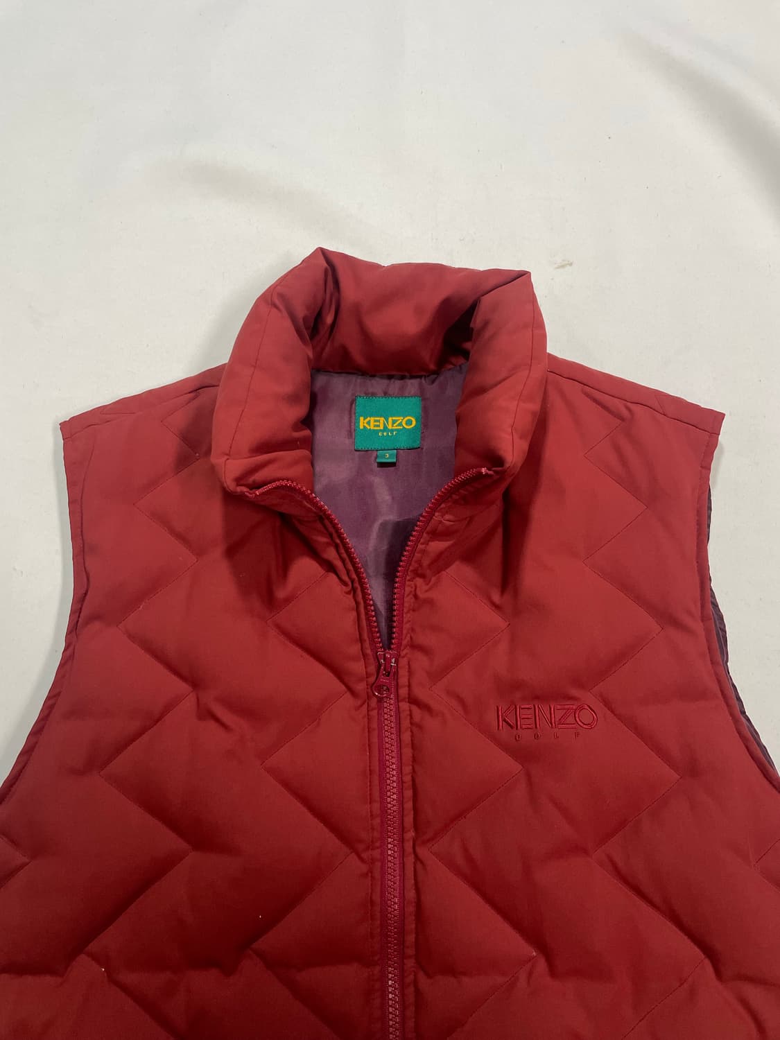 90‘s Kenzo 퀄팅 패딩 베스트  상품이미지3