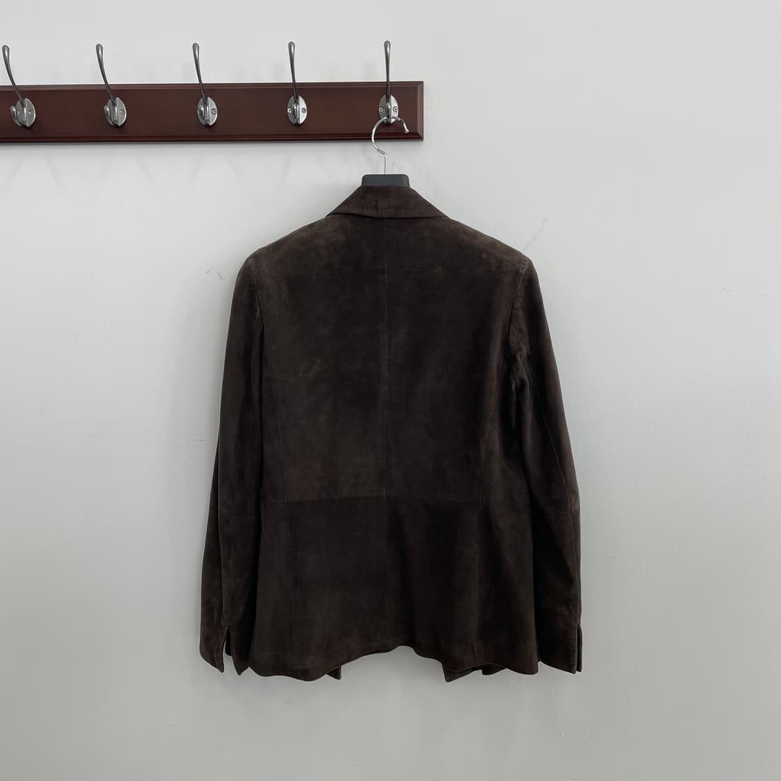 막스마라 브라운 스웨이드 레더 자켓 상품이미지2