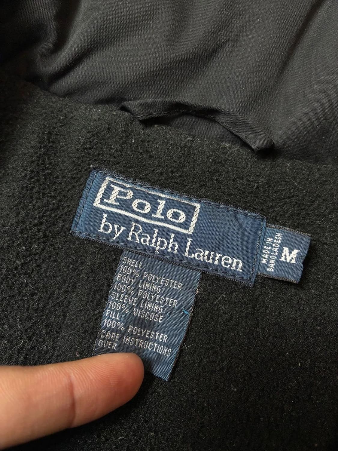 폴로 랄프로렌 00's 포니 로고 폴리쉘 자켓 PN8437 상품이미지10