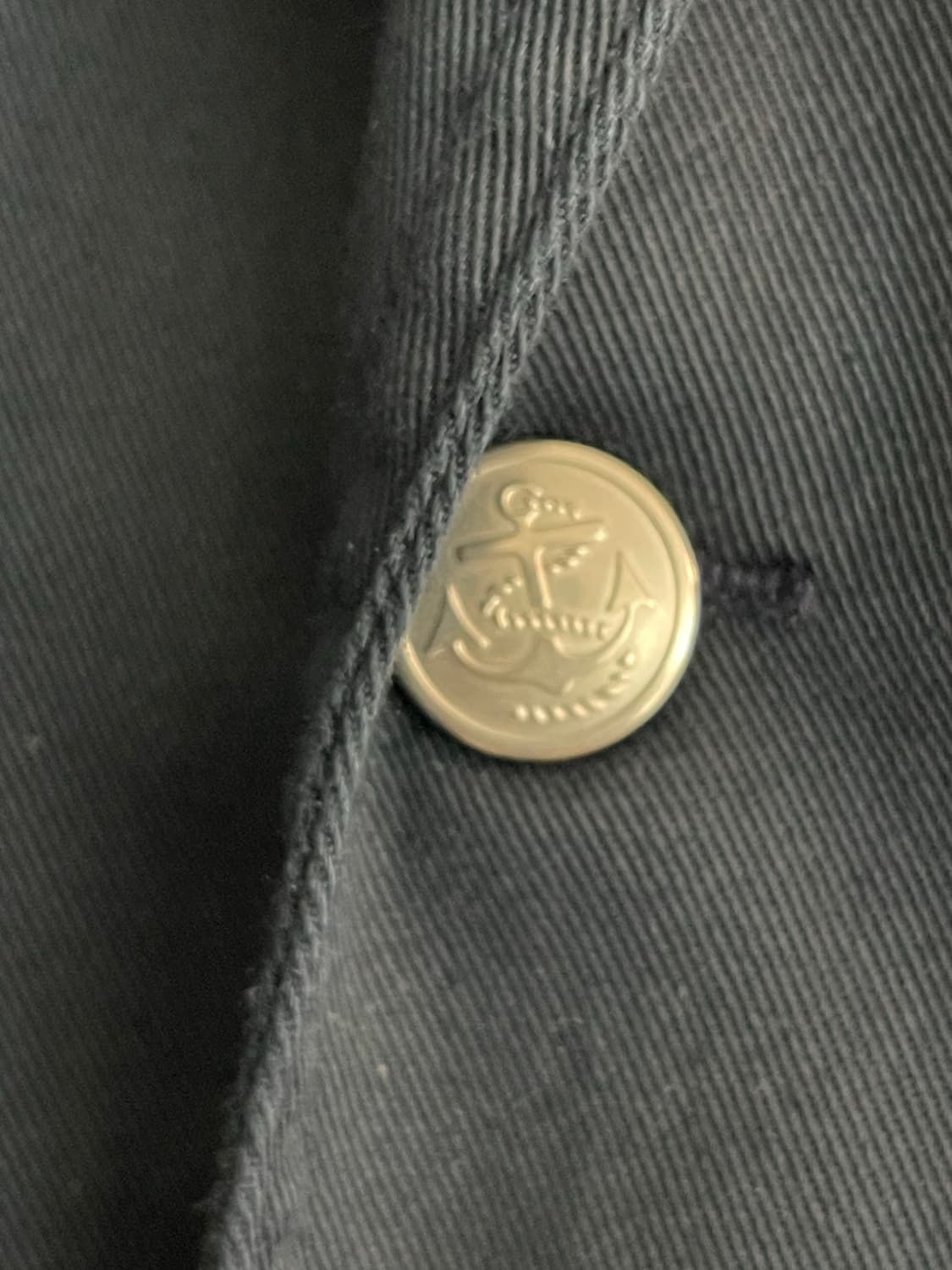 에드윈 필드맨 폴리 코튼 트월 은장 네이비 워크웨어 블레이저 L 상품이미지2