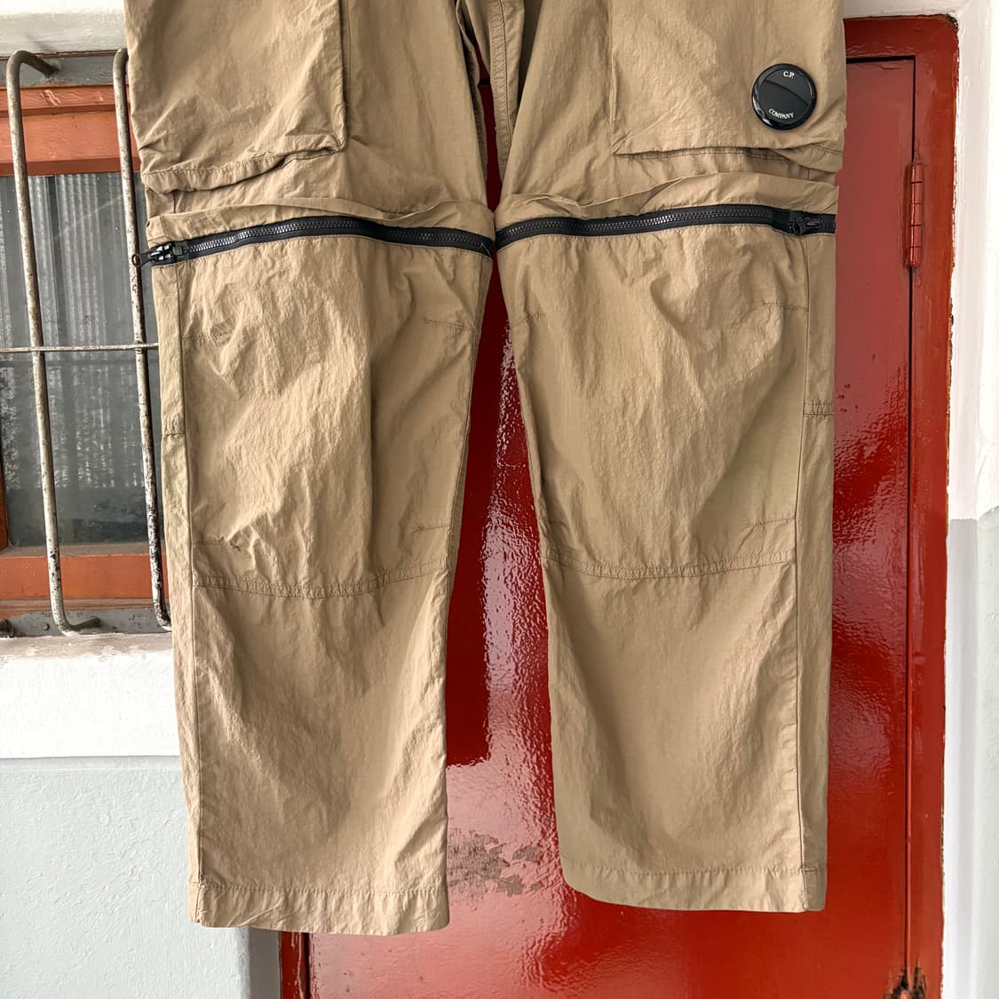 씨피컴퍼니 나일론 루즈핏 탈부착 팬츠 상품이미지4