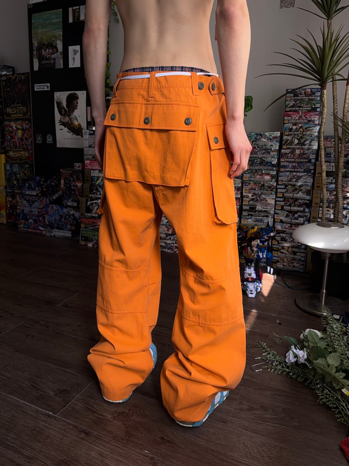 GrayPartment 몽키 포켓 워크 팬츠 상품이미지1