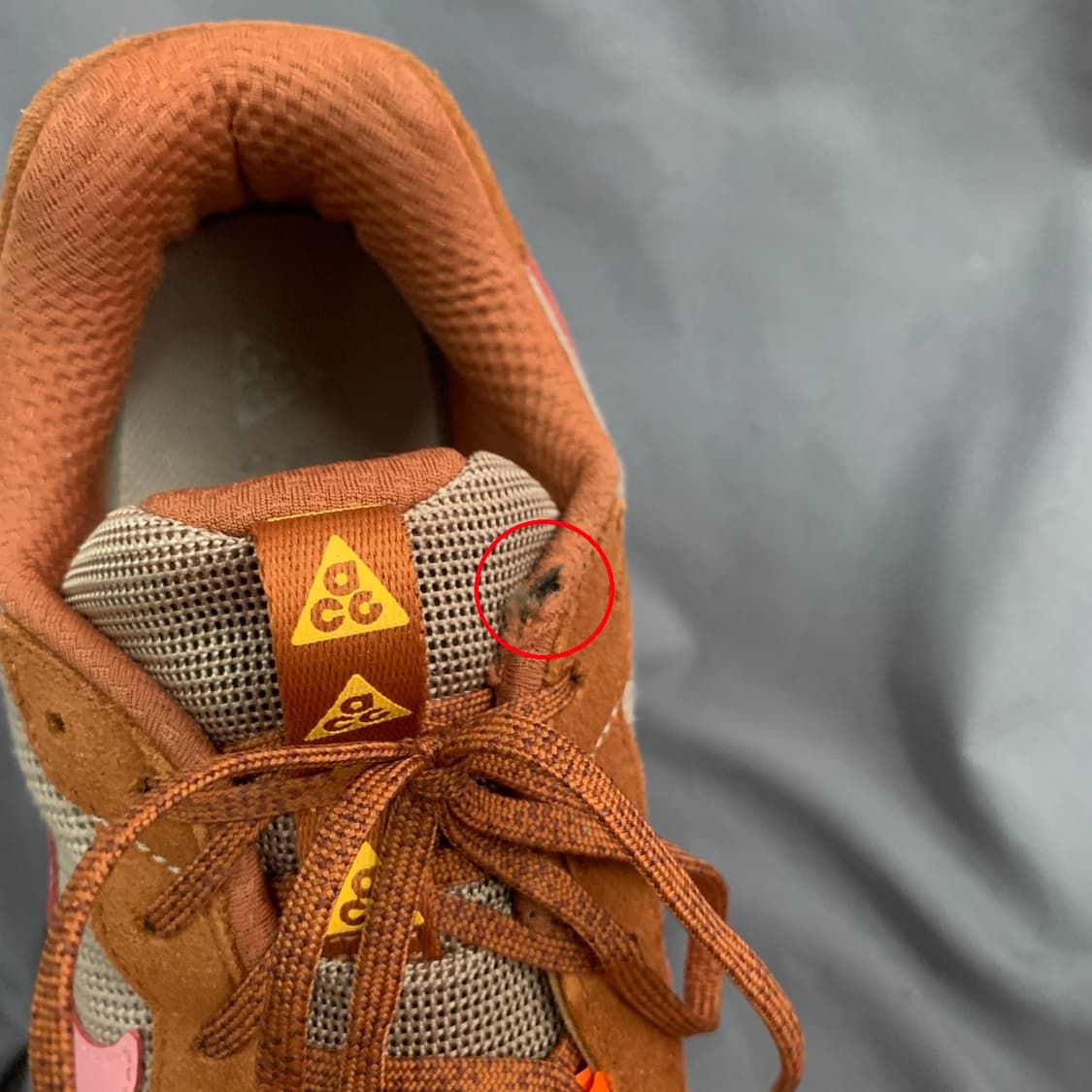 280 나이키 ACG 로우케이트 헴프 다크 러셋 스니커즈 운동화 상품이미지7