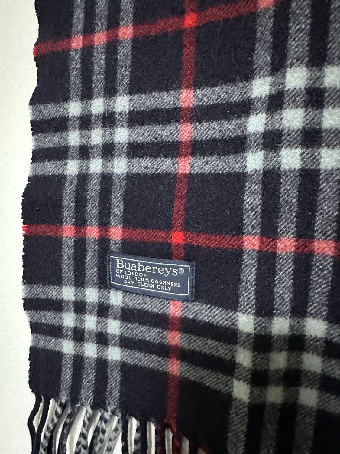 버버리 체크 머플러 스카프 상품이미지2
