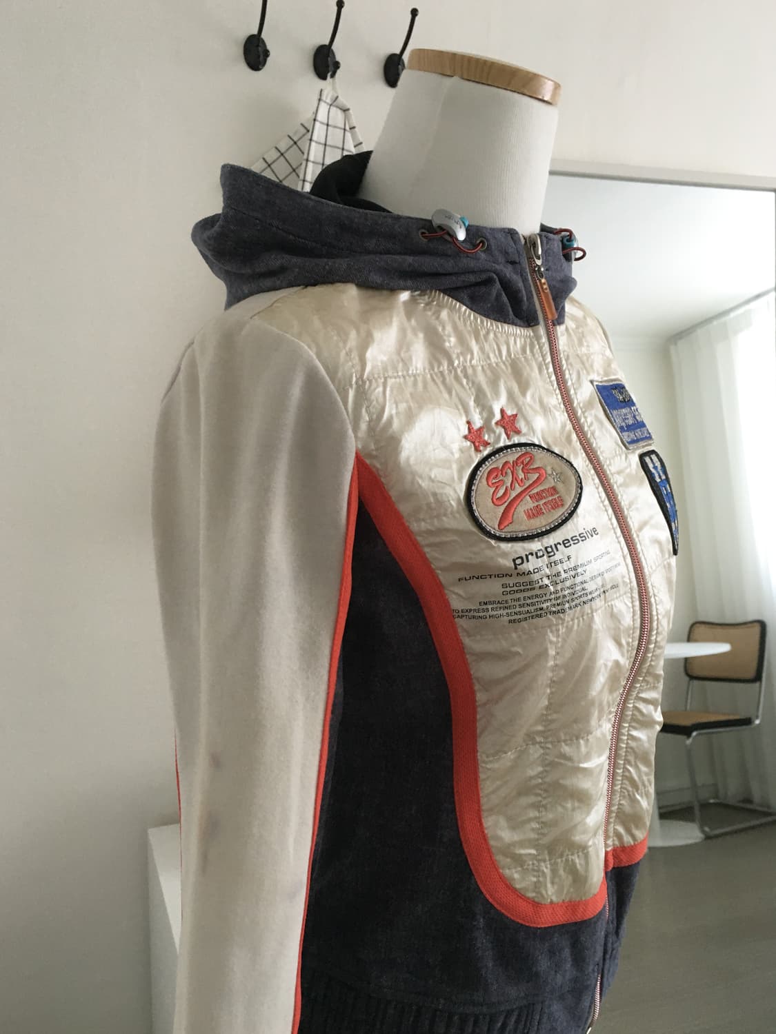 EXR y2k 레이싱 후드자켓 상품이미지2