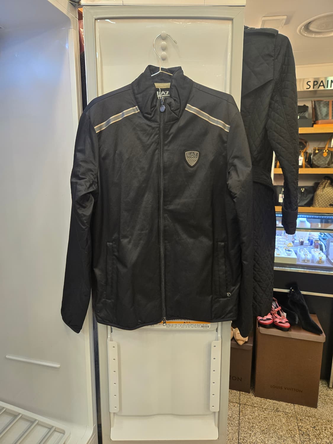 EA7 엠포리오 아르마니 남성 본딩 집업 재킷  상품이미지1