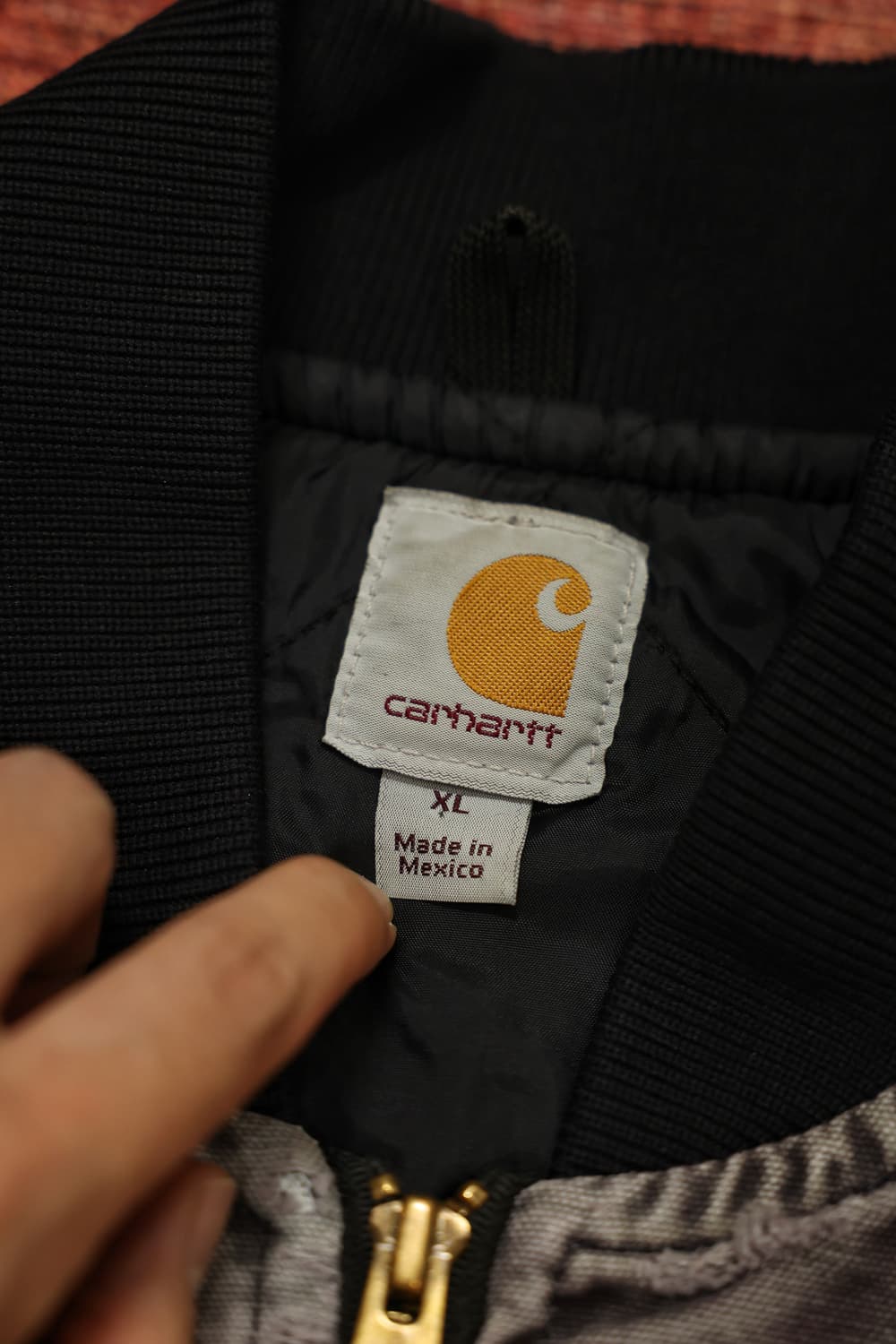 빈티지 칼하트 페이딩 워크 베스트 판매 상품이미지4