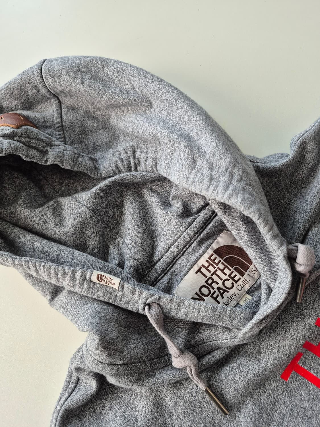 노스페이스 레드로고 후드맨투맨(TS 상품이미지7