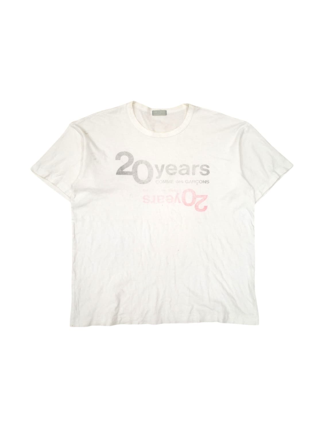 90‘s 꼼데가르송 옴므 20주년 티셔츠 상품이미지1