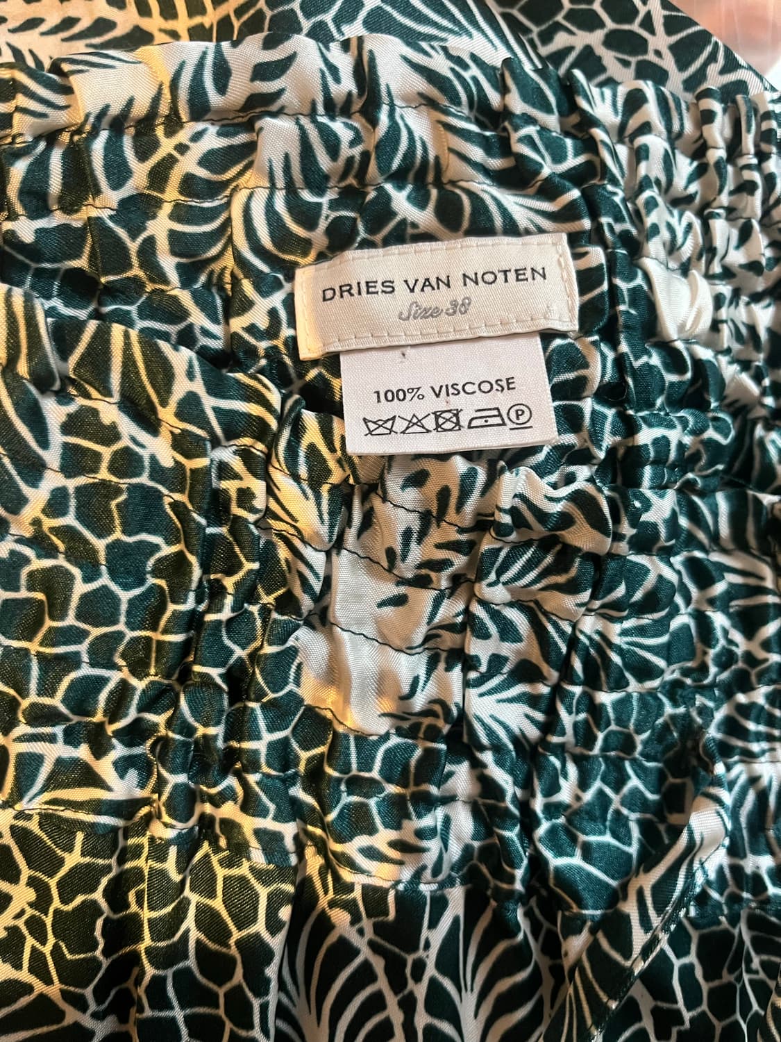 Dries van Noten 프린트 바지 상품이미지4