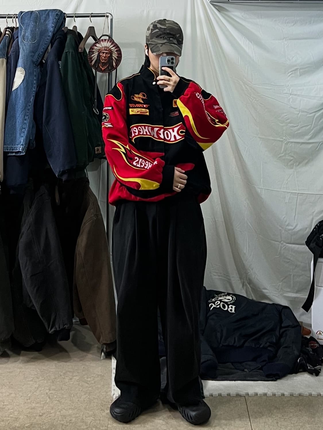 제프해밀턴 플레임 레이싱자켓 상품이미지4