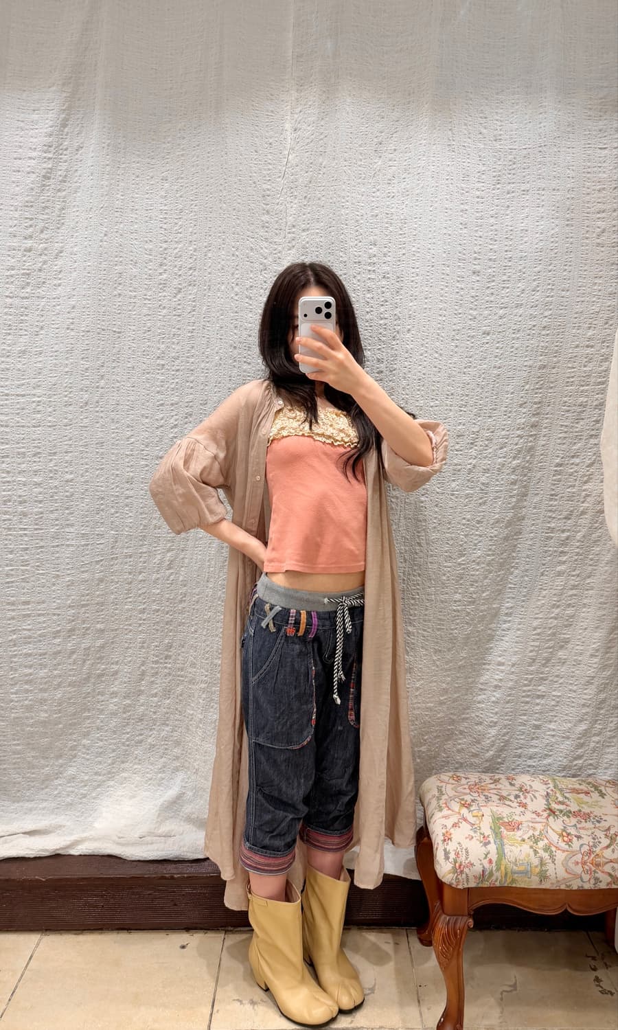 Bare Elegance Shirt Dress 상품이미지6