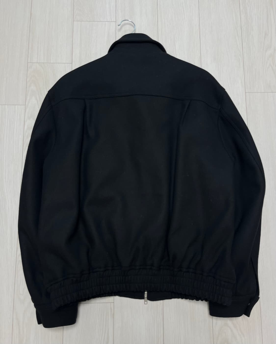 100) 커넥트킨록 울 미니멀 블루종 자켓 (블랙) 상품이미지3