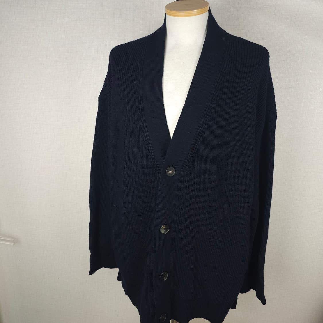 산드라 니트가디건 남자110사이즈 새상품  상품이미지1