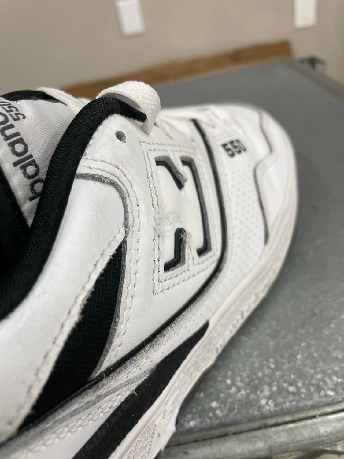 뉴발란스 550 화이트 블랙 260 (gr-4124) 상품이미지8