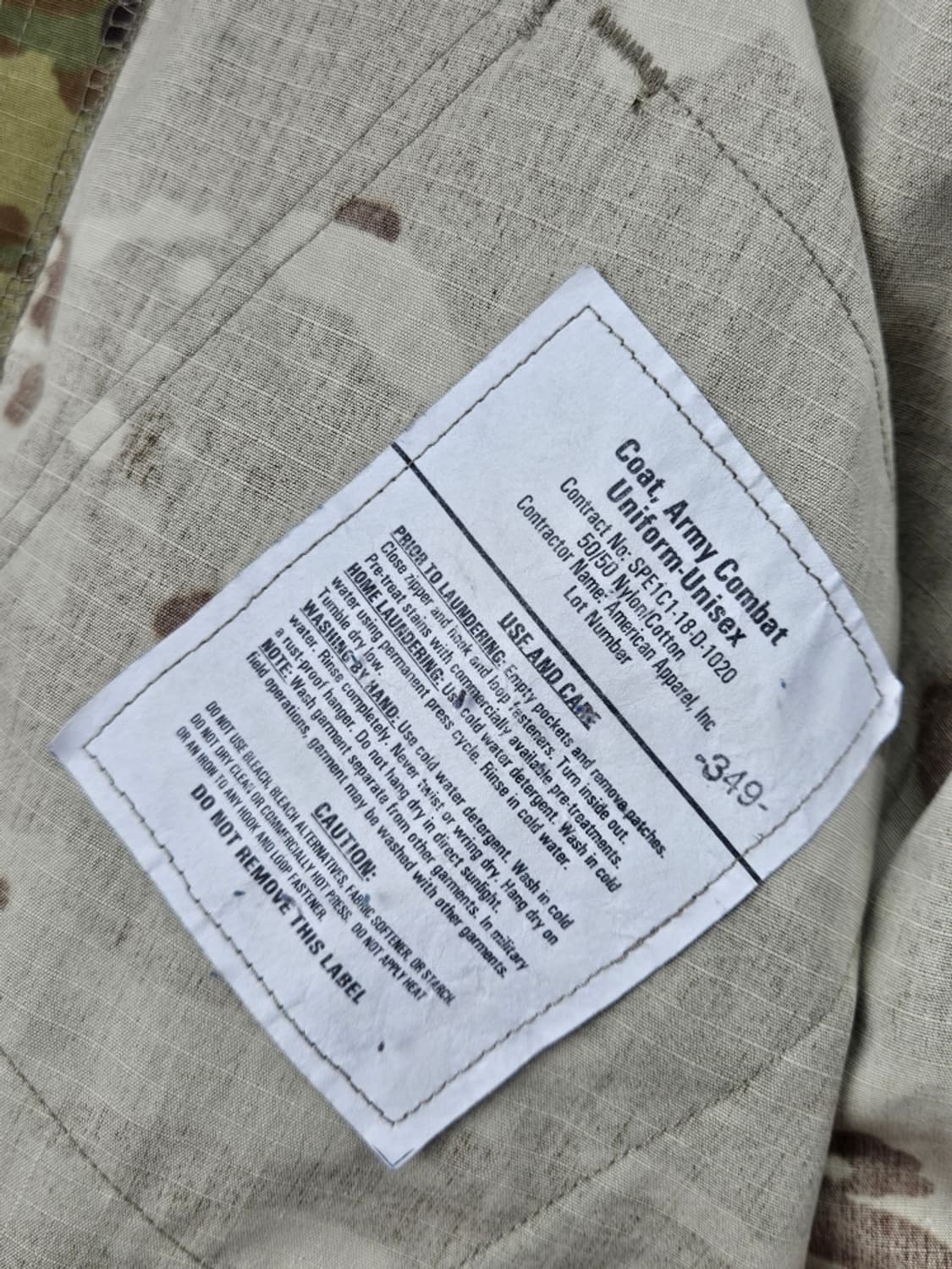 US ARMY 필드 자켓 커스텀 ( M ) / 12064 상품이미지8