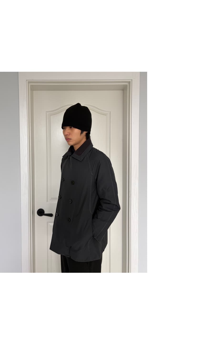 Pleats Please seam-sealing double coat 상품이미지2