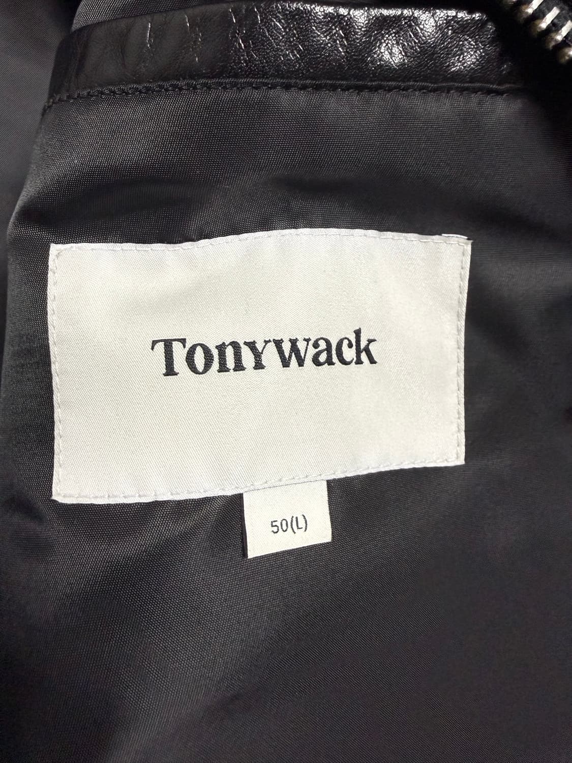 토니웩 웨스턴 레더 자켓 L사이즈 판매합니다. 상품이미지3