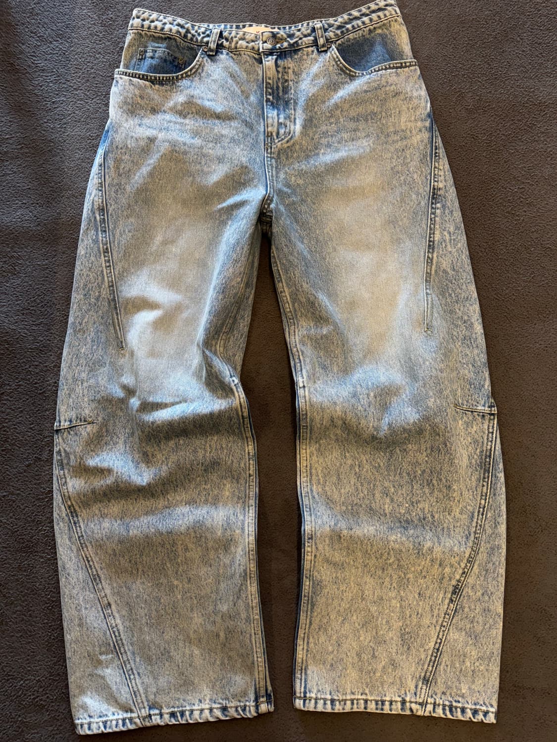 MMIC 절개 와이드 팬츠 새상품급 처분  상품이미지1