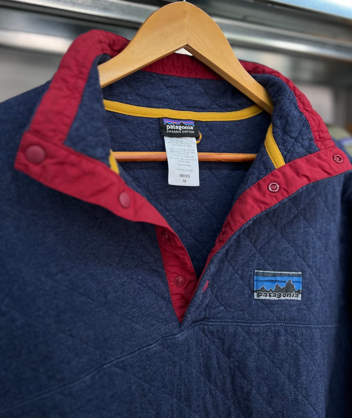 Patagonia Diamond Quilt Snap-T  상품이미지5