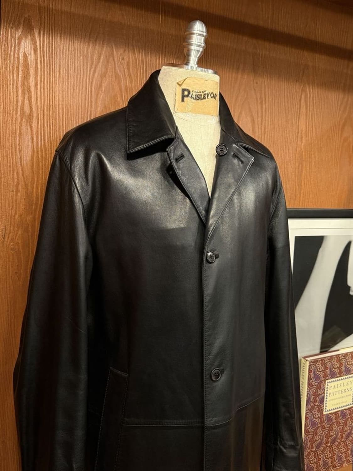 던힐 리버시블 레더 자켓 상품이미지10