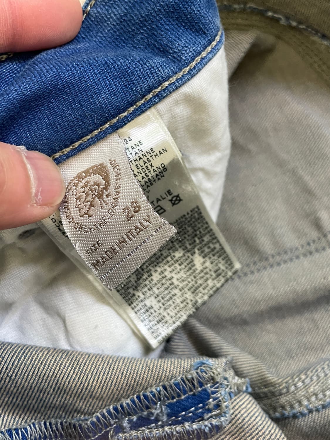 디젤 로우라이즈 데님팬츠  J03994 상품이미지4