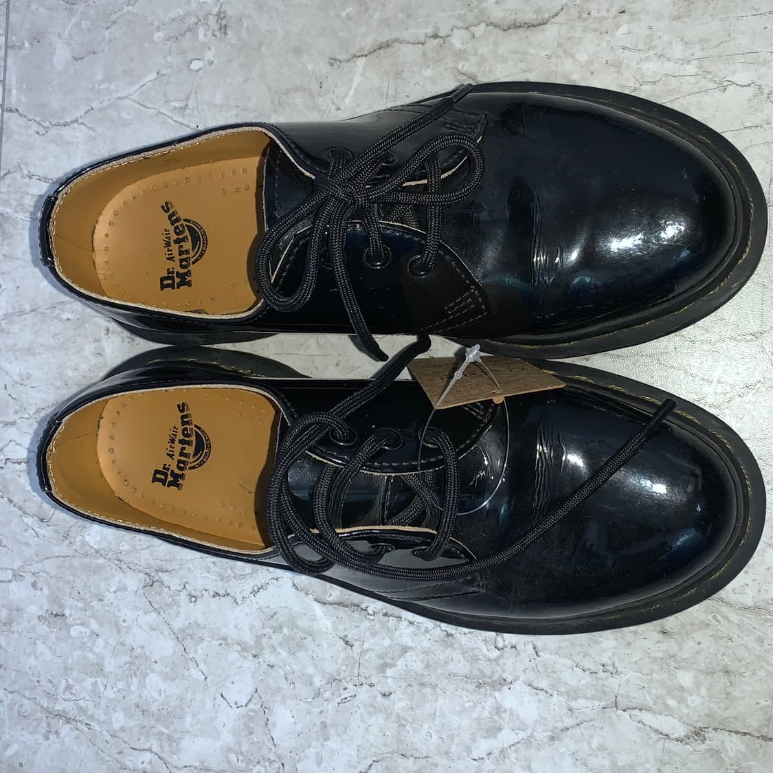 닥터마틴 블랙 페이턴트 로퍼 220 빈티지 여성 워커 단화 구두 상품이미지3