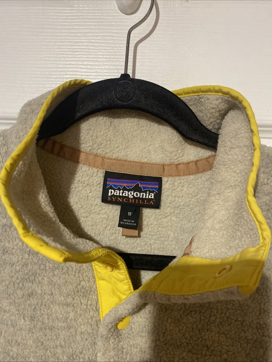 20s 파타고니아 신칠라 스냅-T 오트밀 헤더/옐로우 상품이미지3