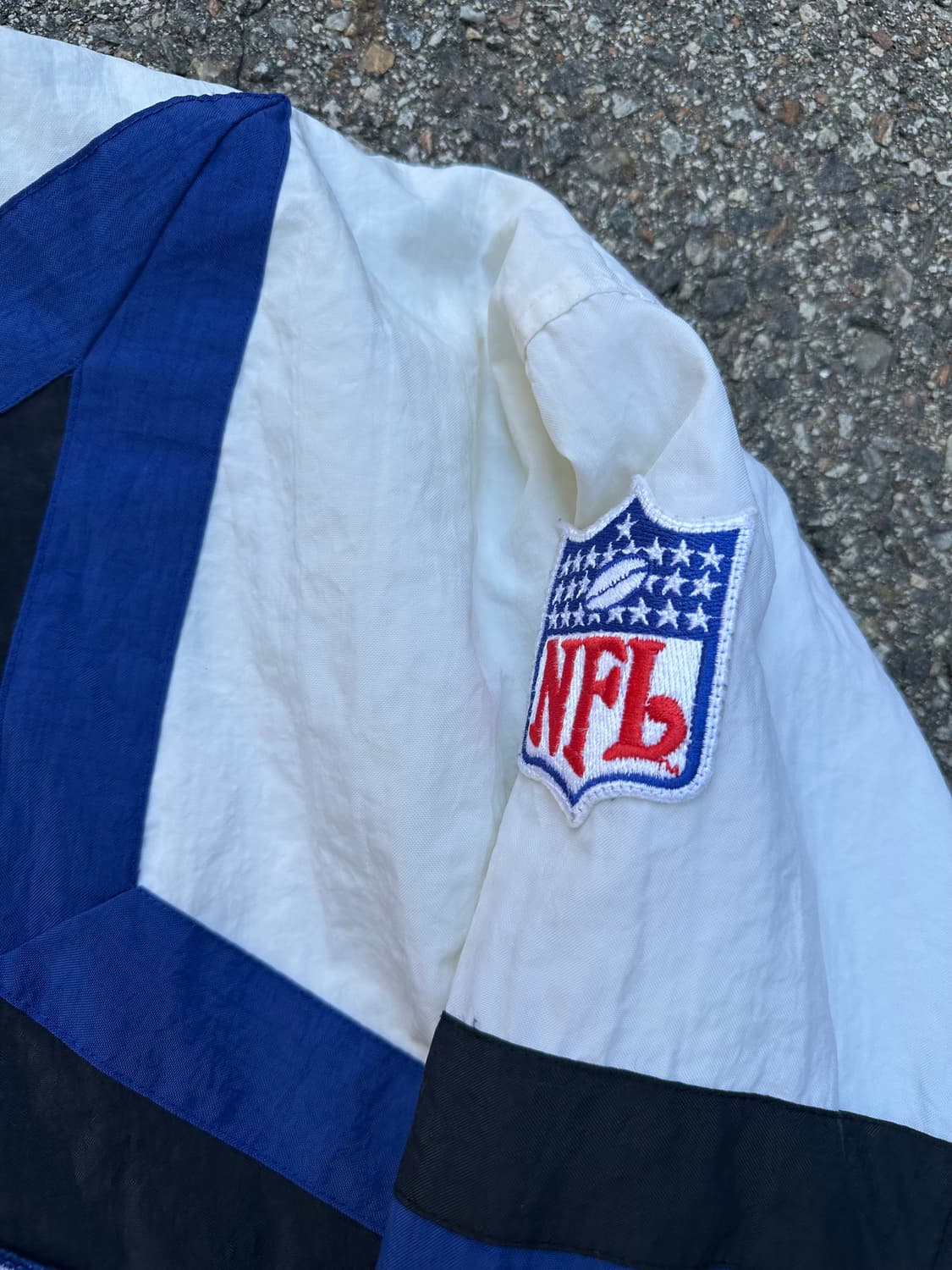 빈티지 90s NFL 댈러스 카우보이 올드스쿨 나일론 자켓 상품이미지4