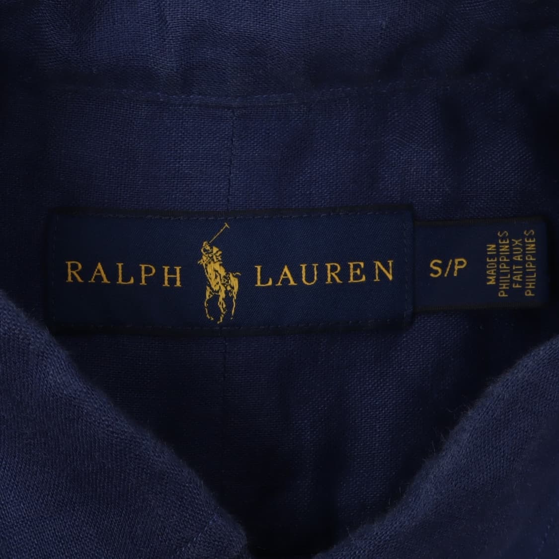 폴로 랄프로렌 네이비 린넨 셔츠 상품이미지8