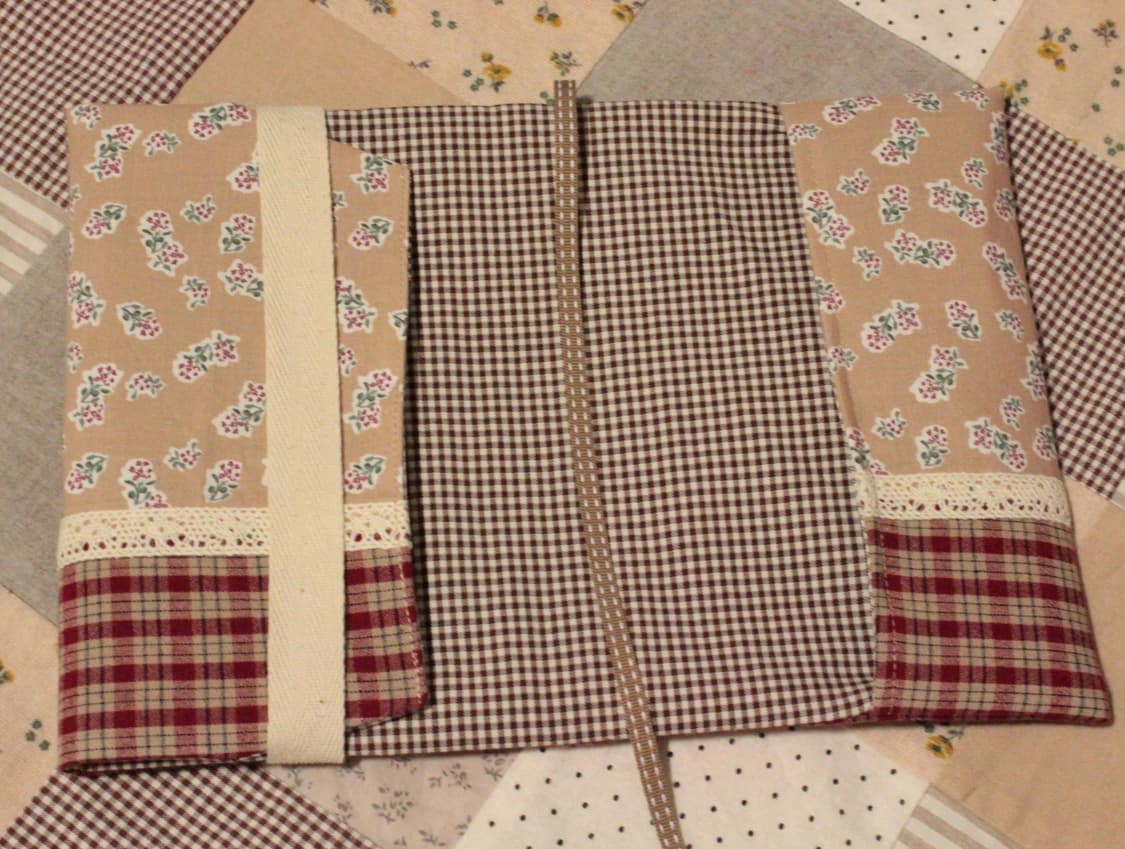 핸드메이드 베이지 북커버 상품이미지5