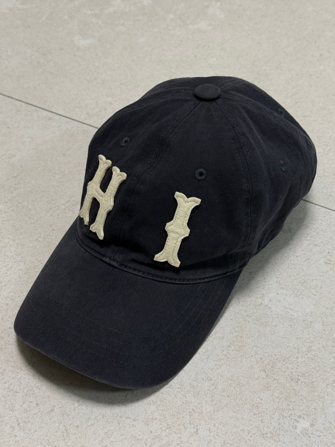 폴리테루 휴먼인덱스 HI 캡 네이비 (클래식 핏) 상품이미지1