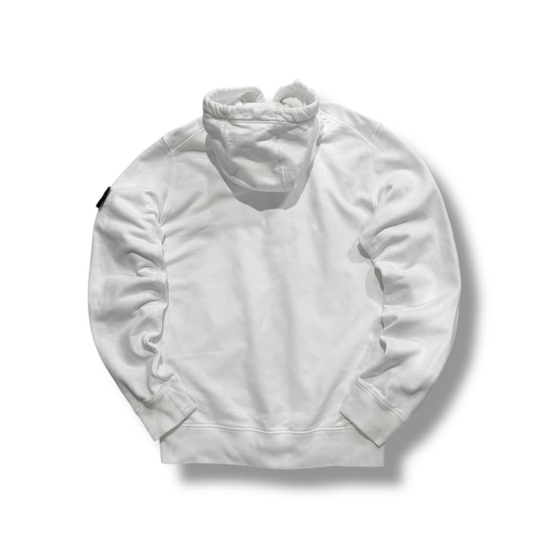 STONE ISland 화이트 와펜 후드집업 상품이미지2